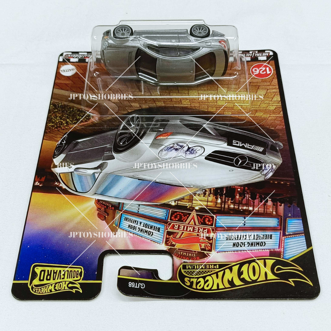 Hot Wheels Premium Boulevard 2008 Mercedes-Benz CLK 63 AMG Black Series【HBV041】
