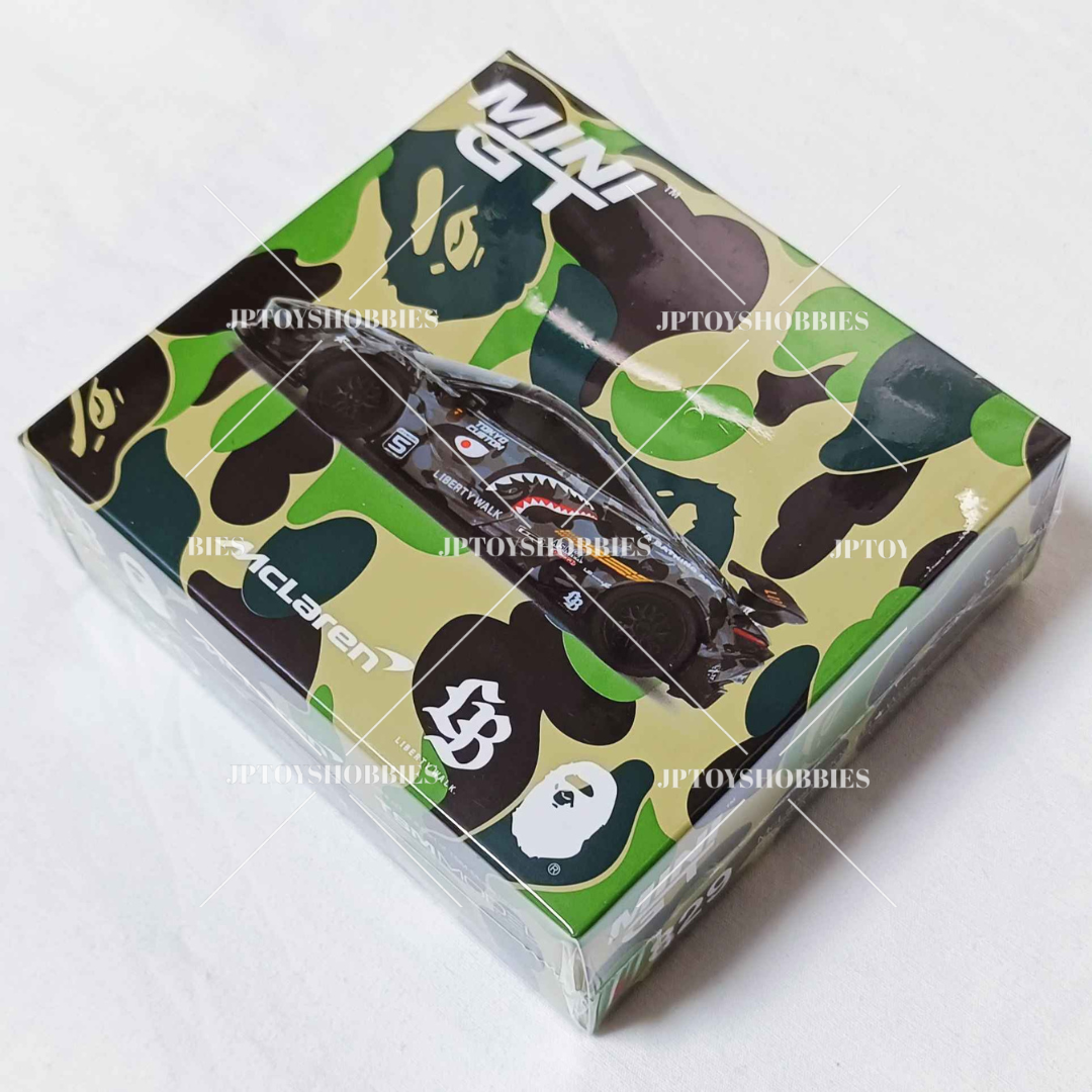MINI GT × BAPE × LBWK McLaren 720S LB Works【MGL003