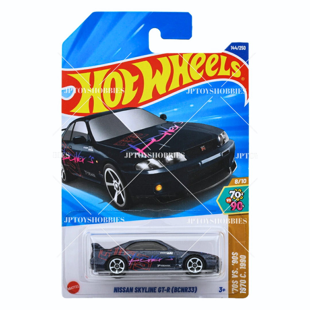 PSL 2025 Hot Wheels Nissan Skyline GT-R (BCNR33) - Lot of 12【HWB061】