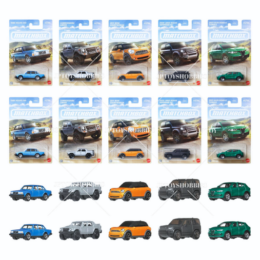 PSL 2025 Matchbox Theme Assortment - Europe - Set of 10【MBX035】