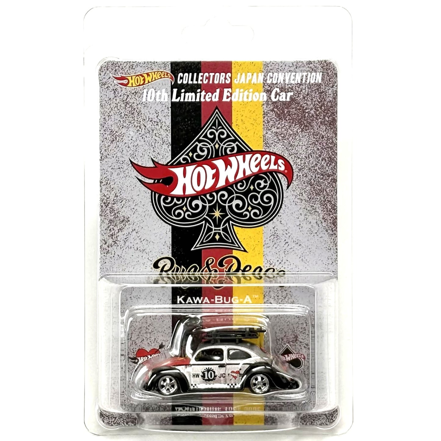 HOT WHEELS 2026 JAPAN CONVENTION 2026 Volkswagen Beetle KAWA BUG Left Side【HWL010】