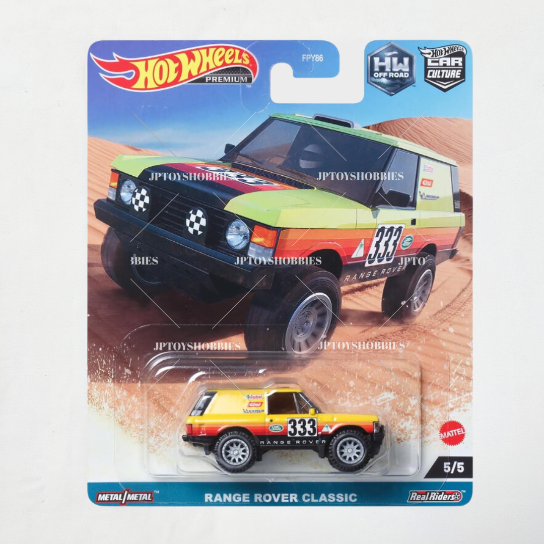 Hot Wheels Car Culture Off Road - Range Rover Classic