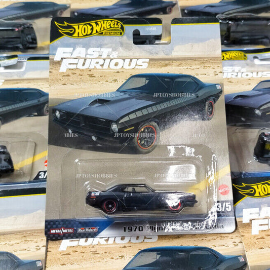 Hot Wheels Premium FAST & FURIOUS A Case 1970 Plymouth AAR Cuda【HFF005】