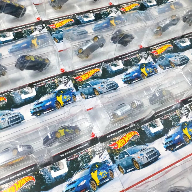 Hot Wheels Premium 2 Pack SUBARU IMPREZA WRX / ’16 SUBARU WRX STI【H2P005】