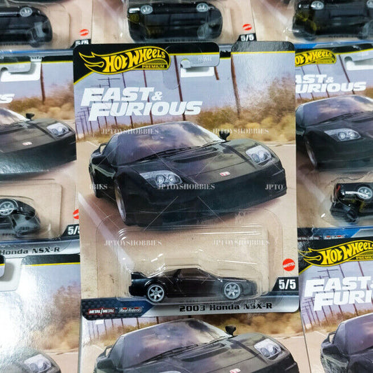 Hot Wheels Premium FAST & FURIOUS A Case 2003 Honda NSX-R【HFF003】
