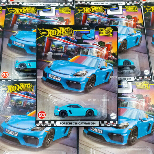 Hot Wheels Boulevard Porsche 718 Cayman GT4【HBV009】