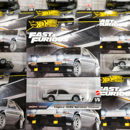 Hot Wheels FAST& FURIOUS A Case Toyota AE86 Sprinter Trueno【HFF002】