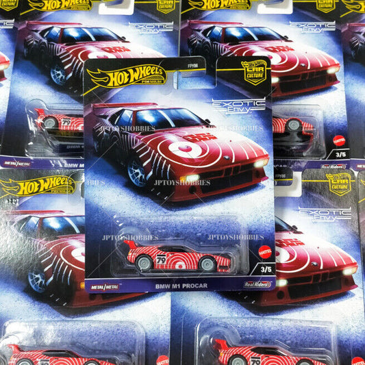 Hot Wheels Car Culture Exotic Envy BMW M1 Procar【HET002】