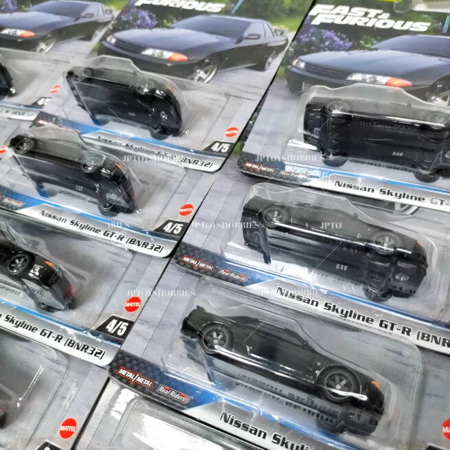 Hot Wheels FAST& FURIOUS A Case Nissan Skyline GT-R (BNR32)【HFF001】