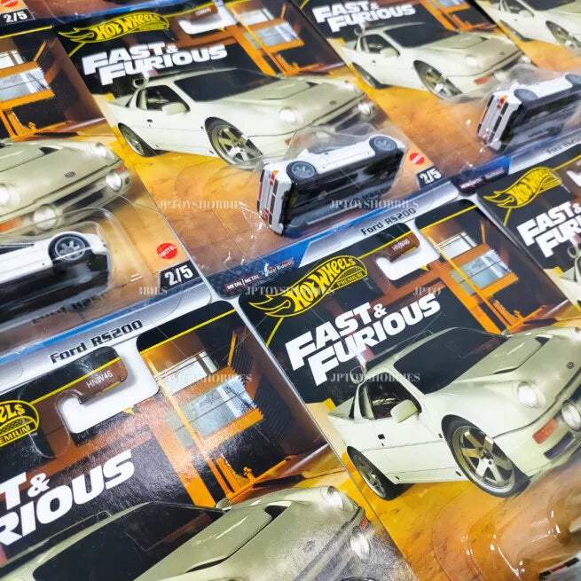 Hot Wheels Premium FAST & FURIOUS A Case FORD RS200【HFF004】